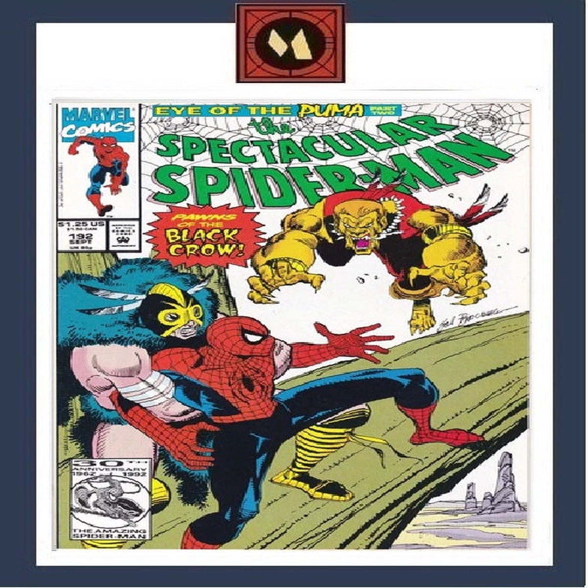 Spectacular Spider-Man #192 - Marvel Comic - 1992